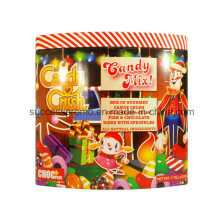 Oblate Candy Crush Metal Tin Box